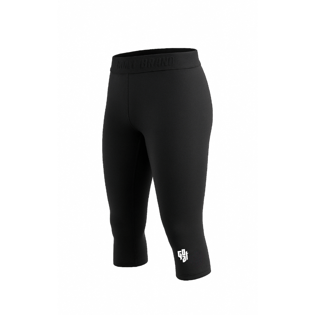 Calza 3/4 negra femenina